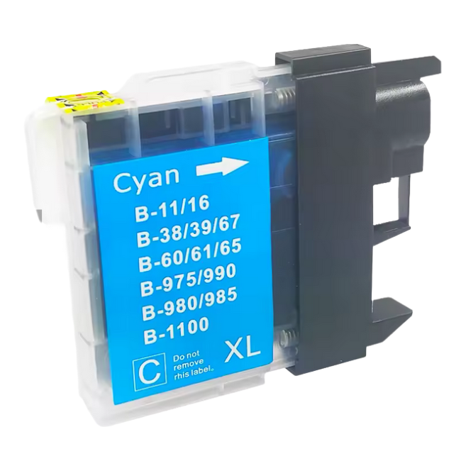 Tusz INQ LC1100 CYAN do drukarek BROTHER LC980 / DCP167C / 387C / 535CN - zamiennik